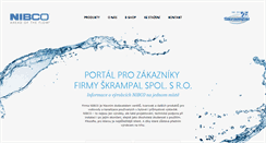 Desktop Screenshot of nibco.cz